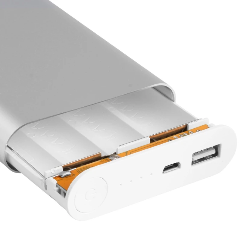 5V 1A USB 4X 18650 чехол для внешнего аккумулятора комплект зарядное устройство DIY