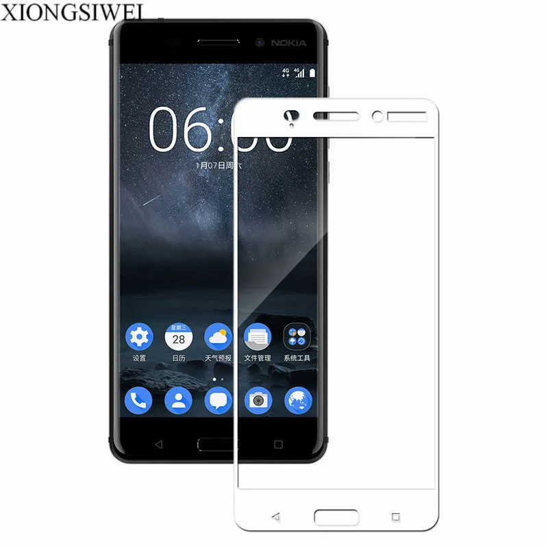 Защитное стекло закаленное для Nokia 3 TA-1020 TA-1032 полное покрытие пленка TA 1032 1020 Nokia3 |