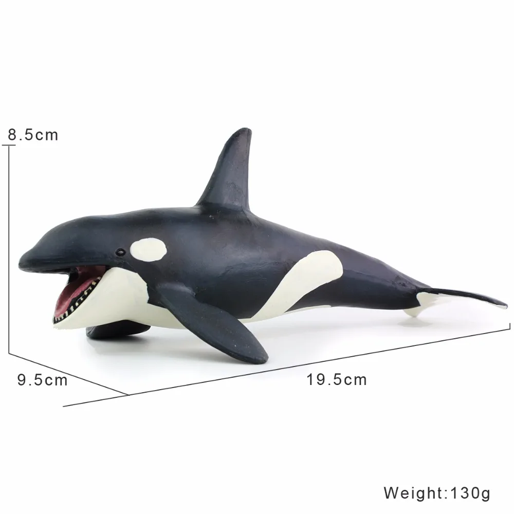 Wiben Sea Life Killer Whale модель животного фигурки героев и игрушек обучающие развивающие