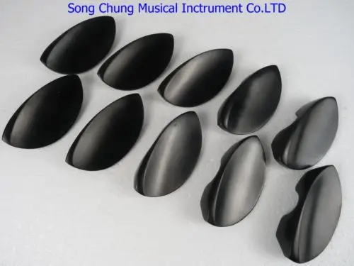 

10pcs Ebony wood violin Chin rest 4/4,perfect workmanship,violin part