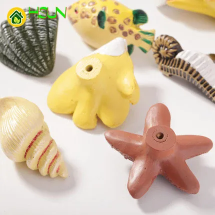 Полимерные ручки из мультфильма океанские животные 2 шт. ветровое стекло в