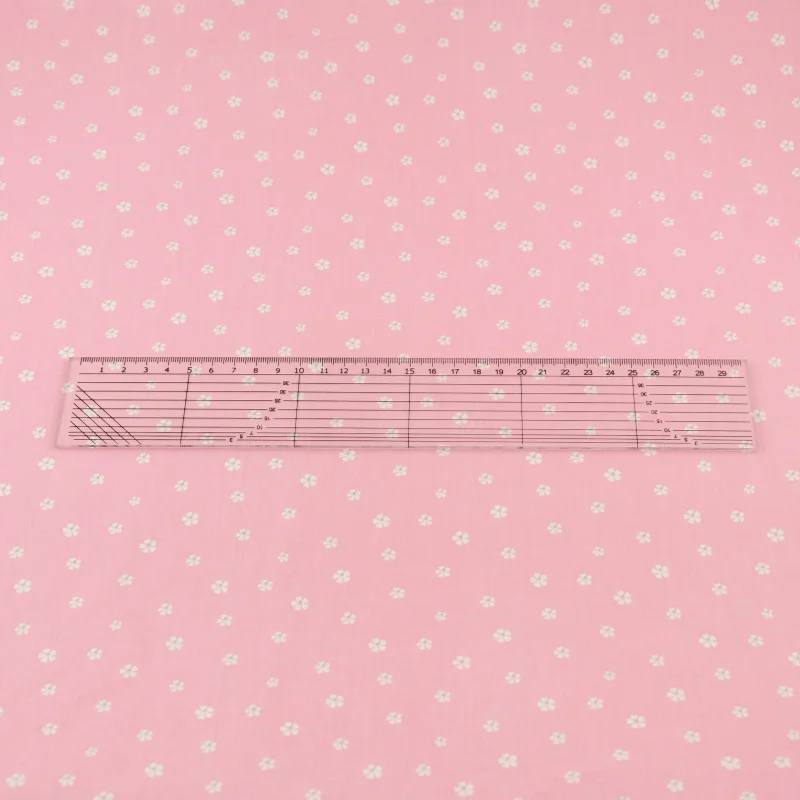 Розовые цветочные рисунки 100% хлопчатобумажная ткань стразы скрапбукинг шитье