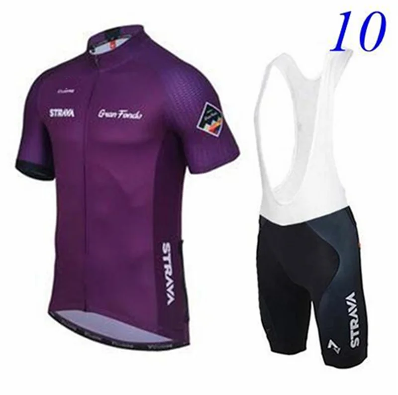 Pro Bicycle Racing Team Short Sleeve Maillot Ciclismo Men's Cycling Jersey Kits Summer breathable Cycling Clothing Sets
