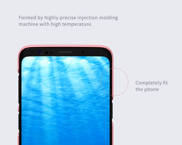 Для samsung Galaxy S9 чехол Nillkin суперматовый чехол матовый с жесткой задней панелью чехол для samsung Galaxy S9 Nilkin чехол для телефона