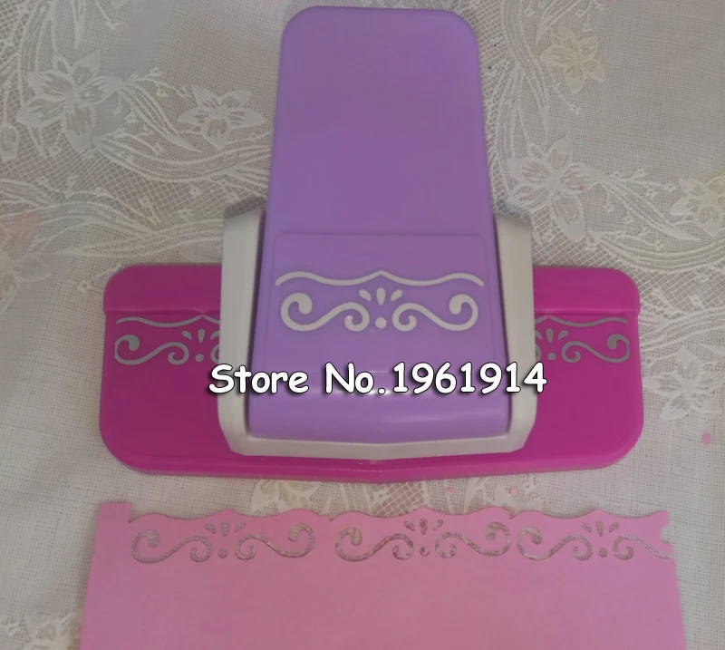 Новый необычный дырокол для границ цветочный дизайн рельефное устройство ручной