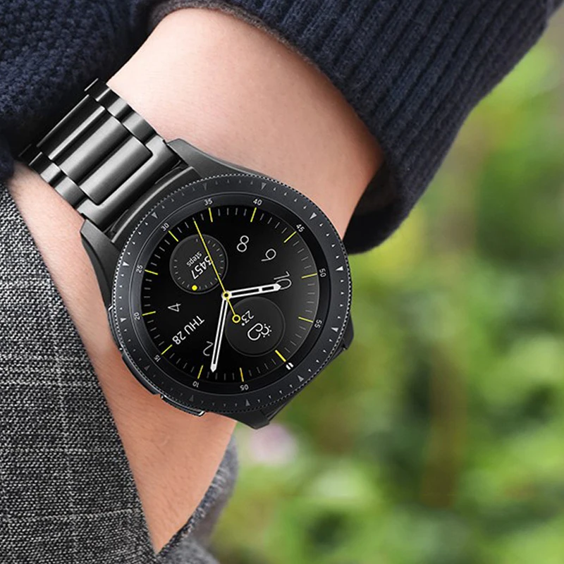 Оригинальный металлический ремешок для Xiaomi Huami Amazfit Stratos Pcase 2/2 S Смарт-часы 22 мм