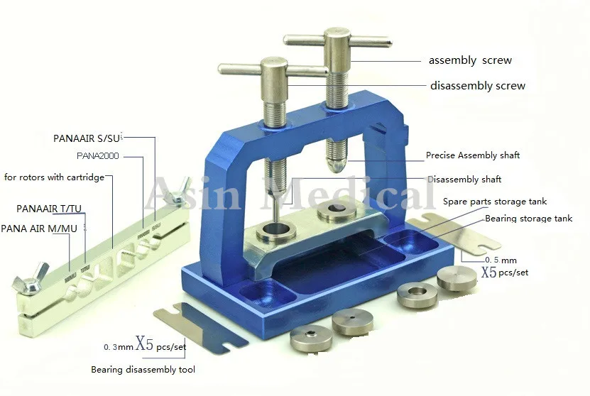 Стоматологический высокоскоростной наконечник Стандартный инструмент для