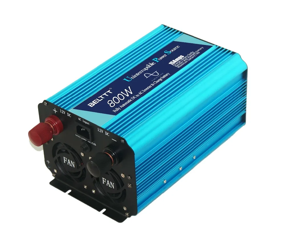 Полный 800w dc 12v дo ac 220v Чистая синусоида Инвертор ИБП с замены аккумуляторной