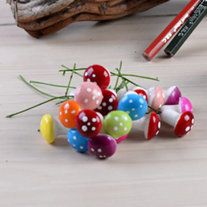16 шт./компл. 8 цветов полистирол гриб пасхальные ремесла весеннее украшение