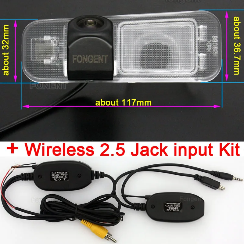 Y8088-Jack Для KIA Rio K2 K 2 Гордость Седан 2011 2012 2013 автомобиля sony MCCD Парковочные системы заднего вида Камера монитор - Название цвета: Y8088-Jack