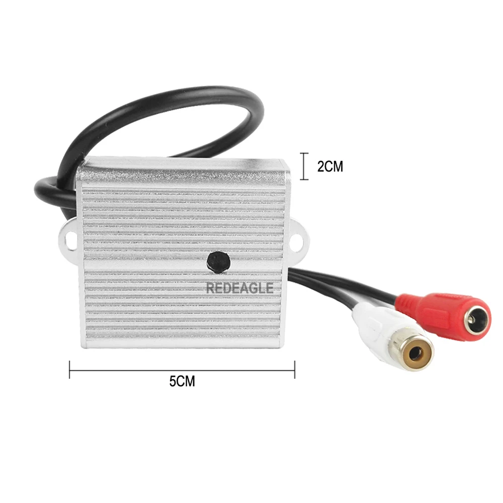 

Hight Quality CCTV Mic Microphone Sound Monitor Voice Audio For Security Camera DVR System