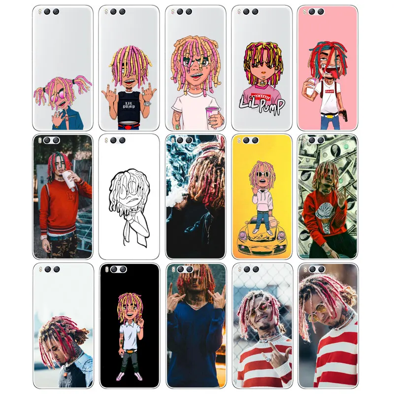 DREAMFOX M523 Lil Pump Soft TPU Silicone Case Cover For Xiaomi Mi Note 2 3 4 5 6 8 SE M5 4C 4S 5C 5S 5X 6X A1 Plus |