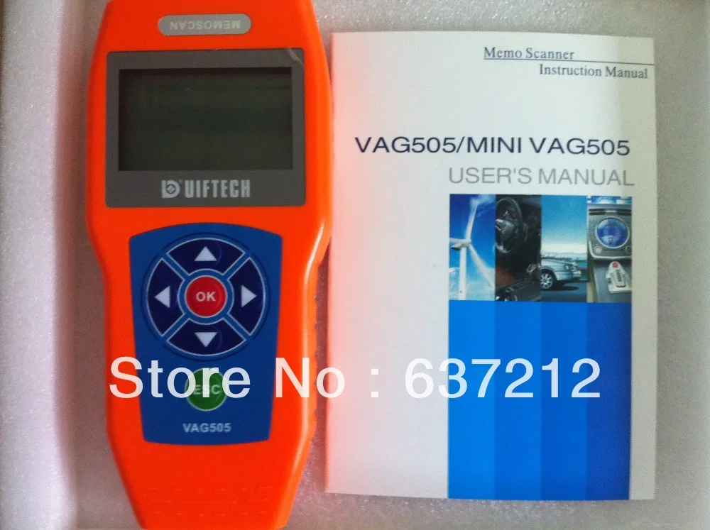 Бесплатная доставка MemoScan VAG5053 новейшая версия VAG505 сканер кода сервис/Сброс