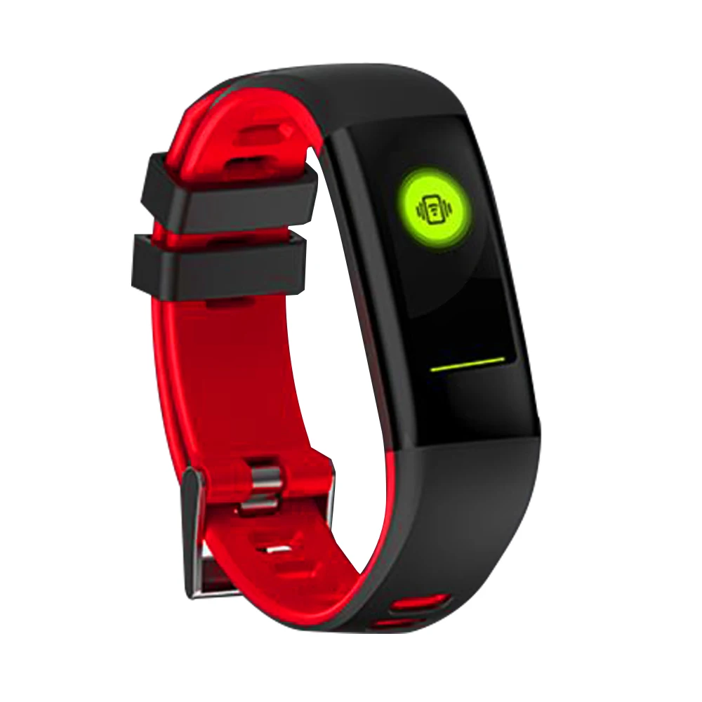 MEMTEQ умный Браслет Цвет Экран Bluetooth монитор сердечного ритма Фитнес трекер Smartband