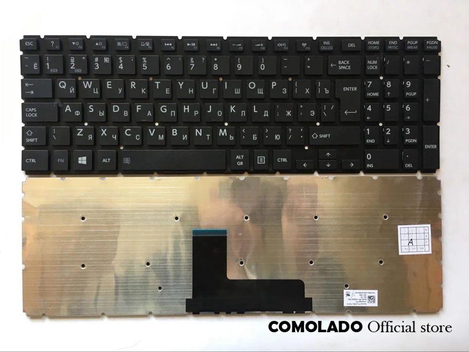 RU Русская клавиатура для Toshiba L50-B L50D-B L55DT-B Клавиатура ноутбука Layout | Компьютеры и