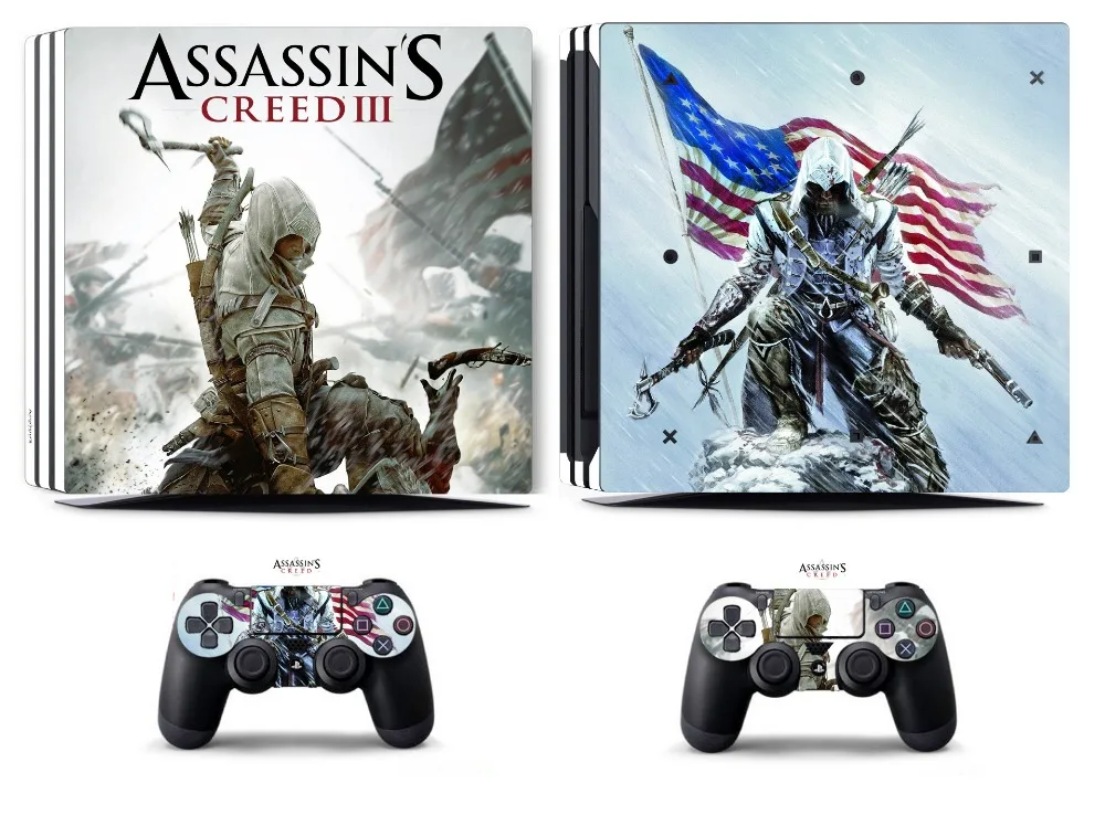 Наклейка для PS4 PRO 211 наклейка Pro Виниловая Sony PlayStation 4 и 2 чехла контроллеров|stickers