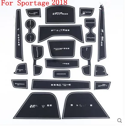 Резиновый противоскользящий 3d автомобильный коврик для KIA Sportage R 2011 --- 2018