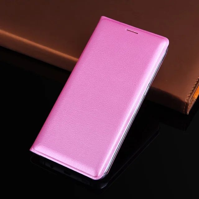 Pink 360 кожаный флип-чехол для телефона для samsung Galaxy S7 край S8 Plus S 7 8 S7edge S8plus SM G935F G930F G950F бумажник чехол Обложка Книги - Color: Pink