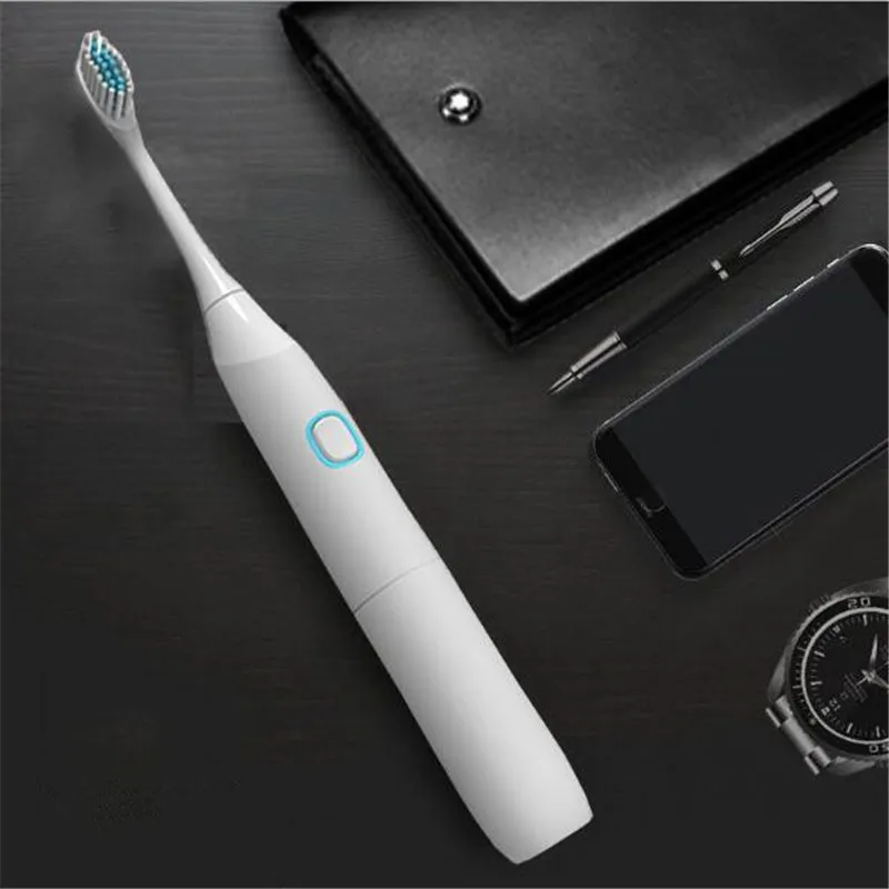 Электрическая зубная щетка с звуковой волной Детская умная Массажная 1 сменной