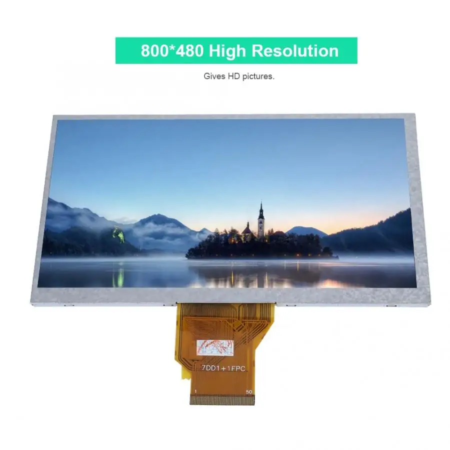 7 дюймовый резистивный Стандартный экран для Raspberry Pi ЖК дисплей высокой четкости