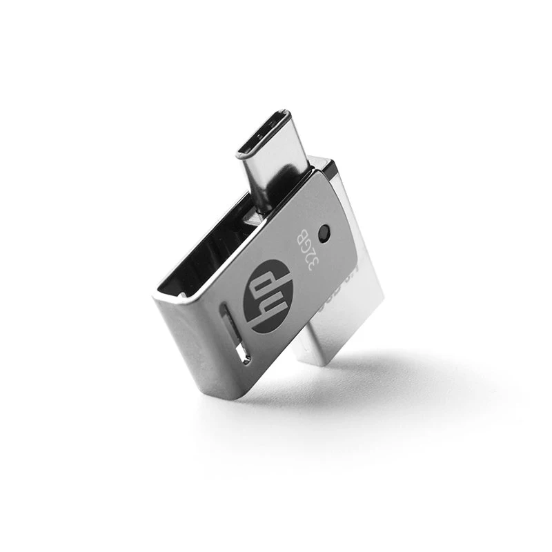Оригинальный USB накопитель HP X5000M 16 ГБ 32 64 128 OTG флеш 3 1 Mini U Stick 170 флешка
