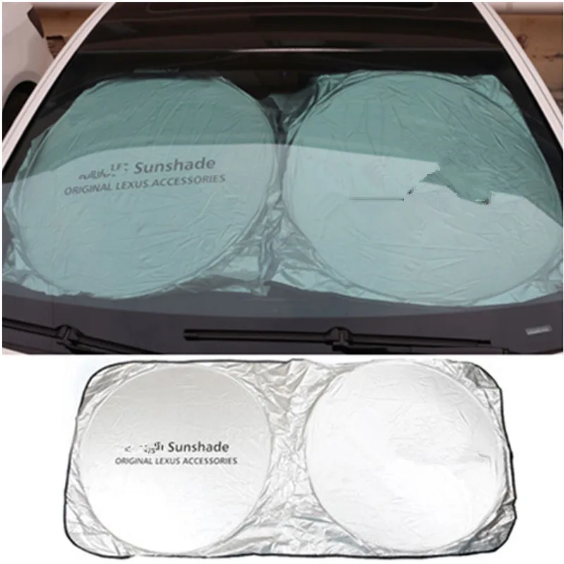 

Car Styling Car Front Sunshade Logo Windshield Visor Cover Accessories For Chevrolet Chevy Cruze 3 Sedan Captiva Lacetti