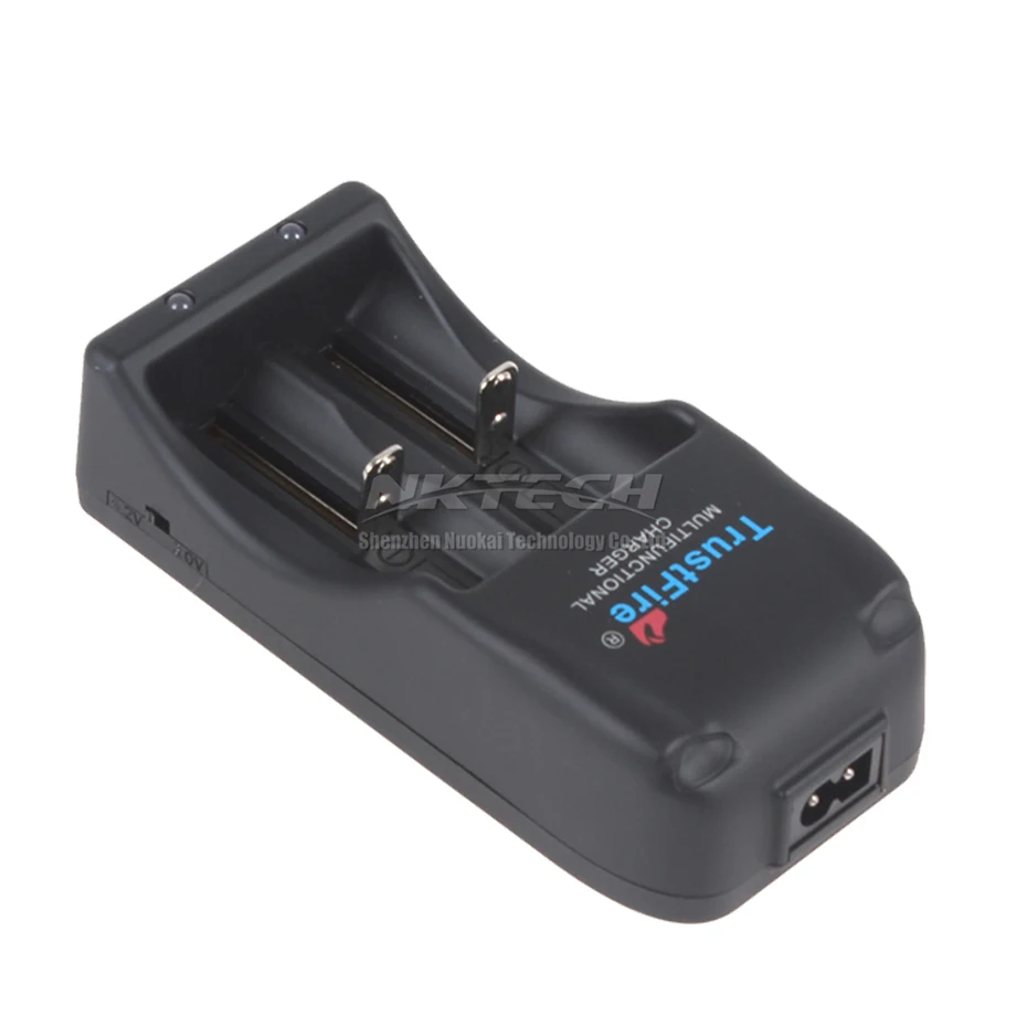 TR-006 TrustFire интеллигентая(ый) быстро Батарея Зарядное устройство двойной слот для 18650 26650 32650 25500 14500 10440 18350 18500 литий-ионные аккумуляторы