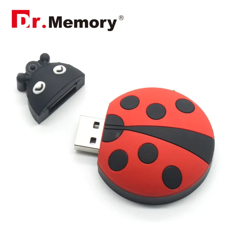 Dr. Памяти милые носочки с Божьими коровками USB флэш накопитель 16GB TF карта