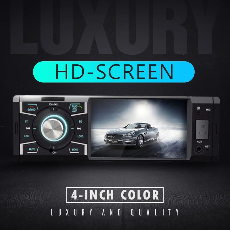 1 DIN 4 дюймов WinCE система стерео MP3 MP4 MP5 плеер Bluetooth/USB/SD/дистанционного Управление /FM