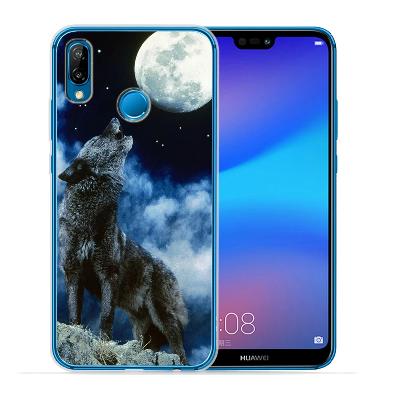 Властный волк для huawei P30 P20 Lite Pro P10 Lite P8Lite P9Lite P Smart mate 9 10 20 Lite Pro Мягкий бампер чехол для телефона - Цвет: 04