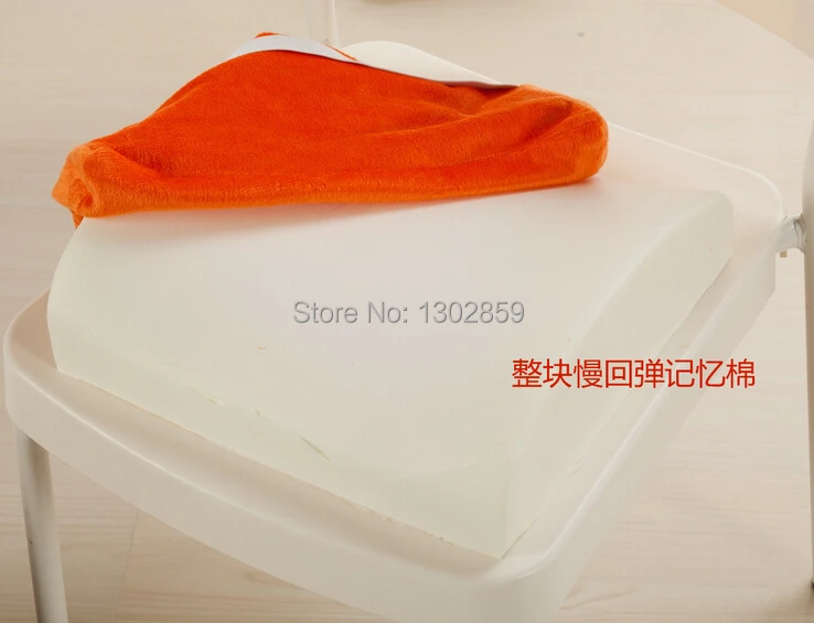 2015 Hot Slow rebound memory foam Lumbar Pillow/pad Fashion solid chair cushion Automobile waist pillow | Дом и сад