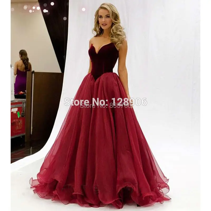 Милое модное ТРАПЕЦИЕВИДНОЕ платье из органзы бордовый корсет вельветовое для
