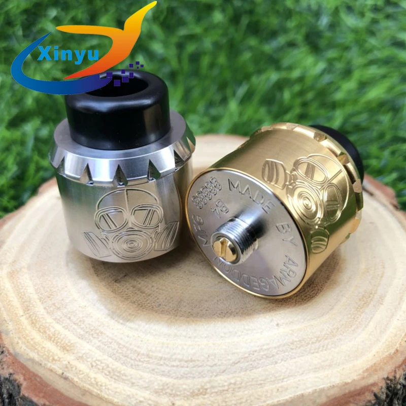2018 новейший Apocalypse GEN 25 RDA мм двойная катушка 24k позолоченный Deck 810 испаритель с