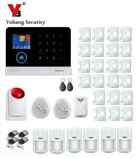 Yobang Security-Интеллектуальный Android IOS App пульт дистанционного управления Wi-Fi GSM