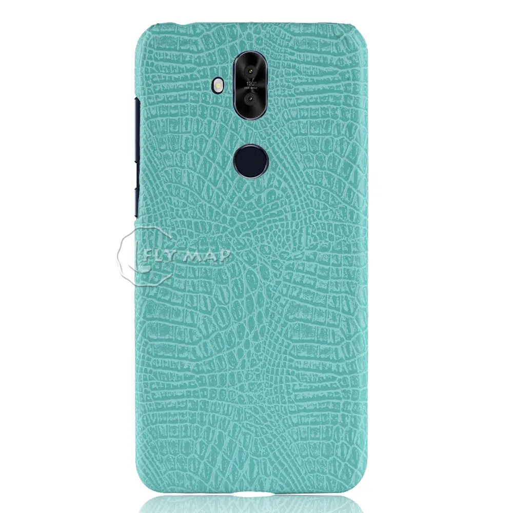 Крокодиловый Чехол для ASUS ZC600KL X017D ASUS_X017D жесткий защитный чехол ПК ZenFone 5Q/5 Lite Selfie Pro