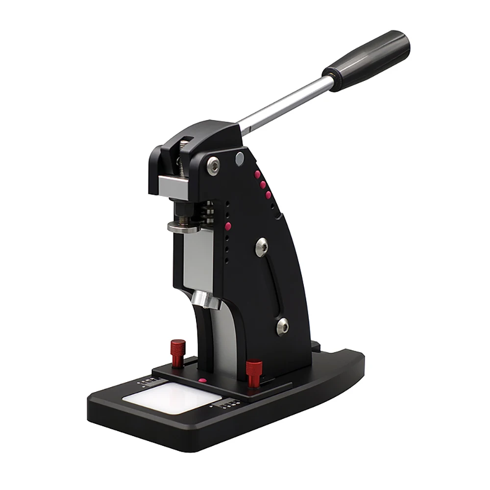 

XM-05 Hand Punch Press Silent Small Handmade Leather Making Punching Machine Hole Puncher Y