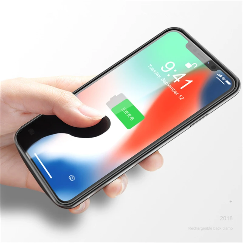 2021 5000 мАч чехол для зарядки аккумулятора iPhone XR портативного резервного внешнего Xs Max|Чехлы с аккумулятором| |