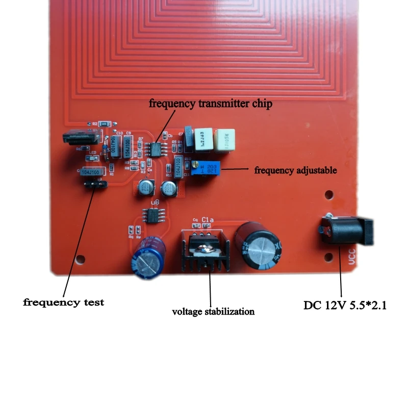 DC 12V 7 83 HZ Schumann резонансный ультра низкочастотный импульсный волновой генератор