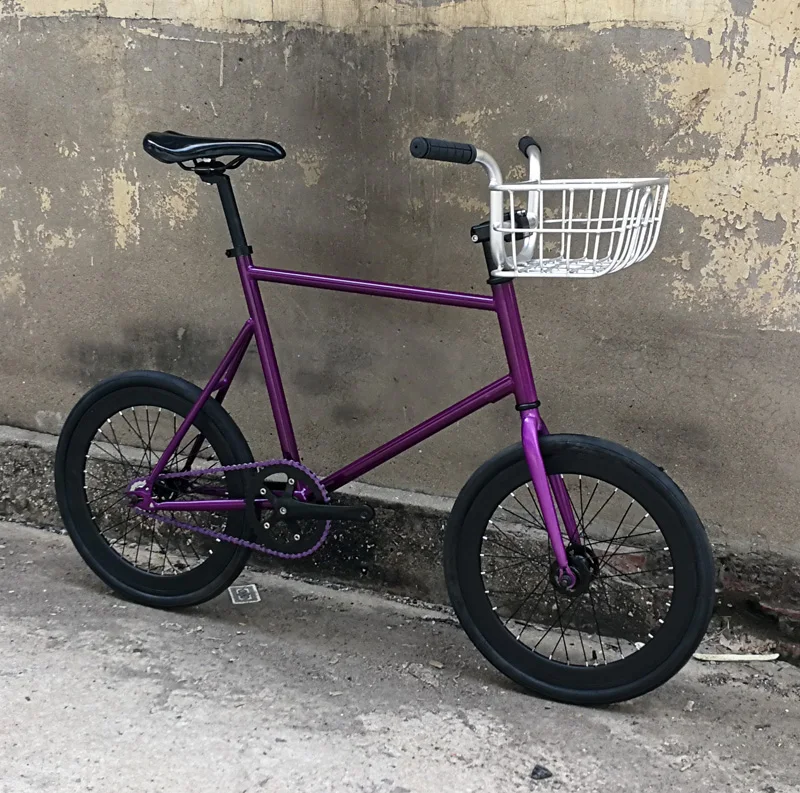 Fixie велосипед 20 дюймов фиксированная передача 700C спортивный 30 мм Рамка обод