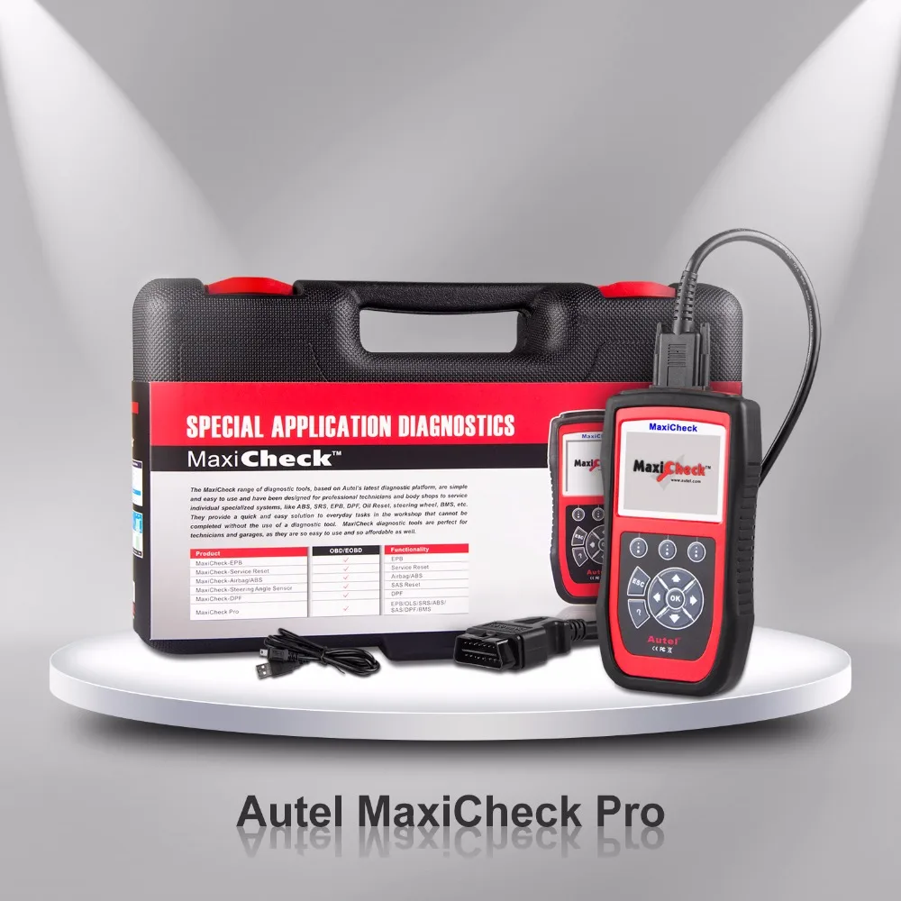 Autel MaxiCheck Pro OBD2 автомобильный сканер Автомобильный диагностический инструмент OBD 2