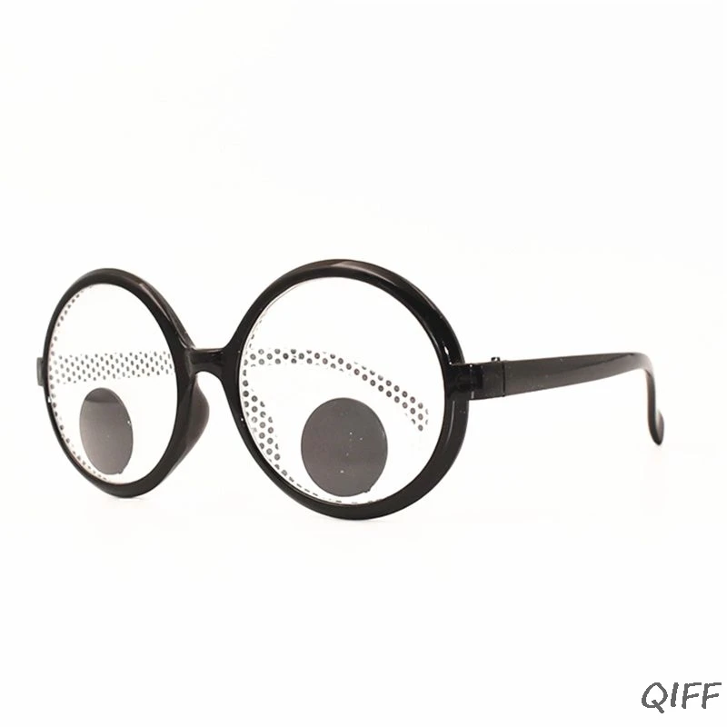 Очки Googly Eyes Пластиковые Круглые вечерние сувениры, новые оттенки, вечерние игрушки, смешные Костюмные очки аксессуары для детей и взрослых
