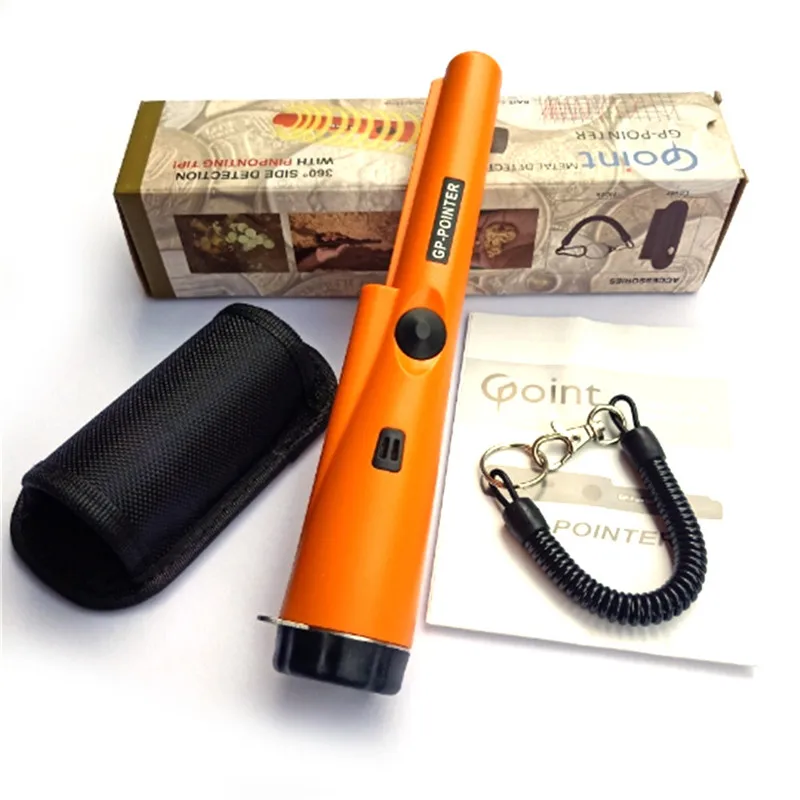 Ручной металлоискатель Металлодетектор оранжевого цвета GP POINTER|Промышленные