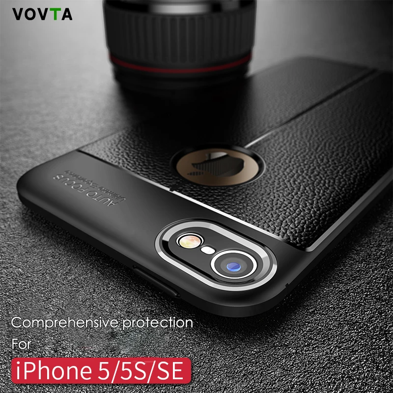 Роскошный кожаный чехол для телефона с рисунком личи iPhone X XR XS Max 6 S 7 8 Plus 5 5S SE