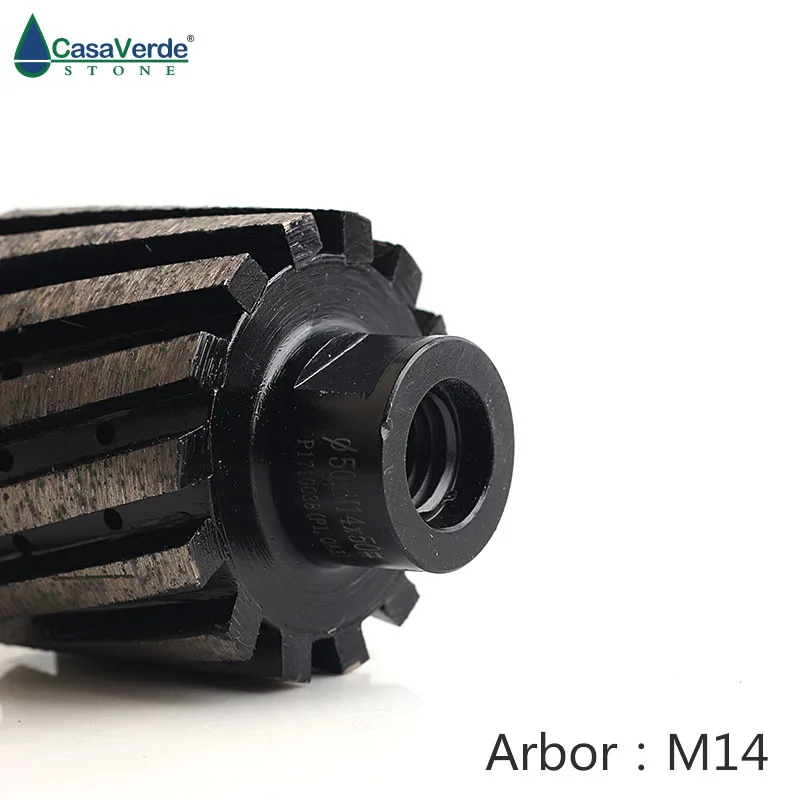 Бесплатная доставка 2 дюймовое колесо для камня с нулевой допуском резьба