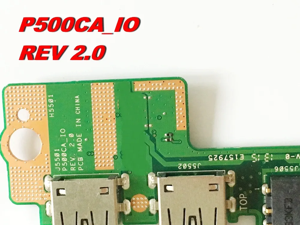 Оригинал для ASUS P500ca USB аудио SD карта плата P500CA IO REV 2 0 протестирована хорошая