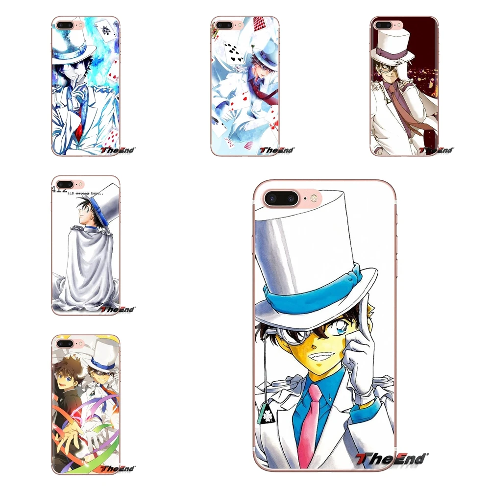TPU Case Cover Magic Kaito Kid the Phantom Thief For Huawei G7 G8 P7 P8 P9 P10 P20 P30 Lite Mini Pro P Smart Plus 2017 2018 2019 |