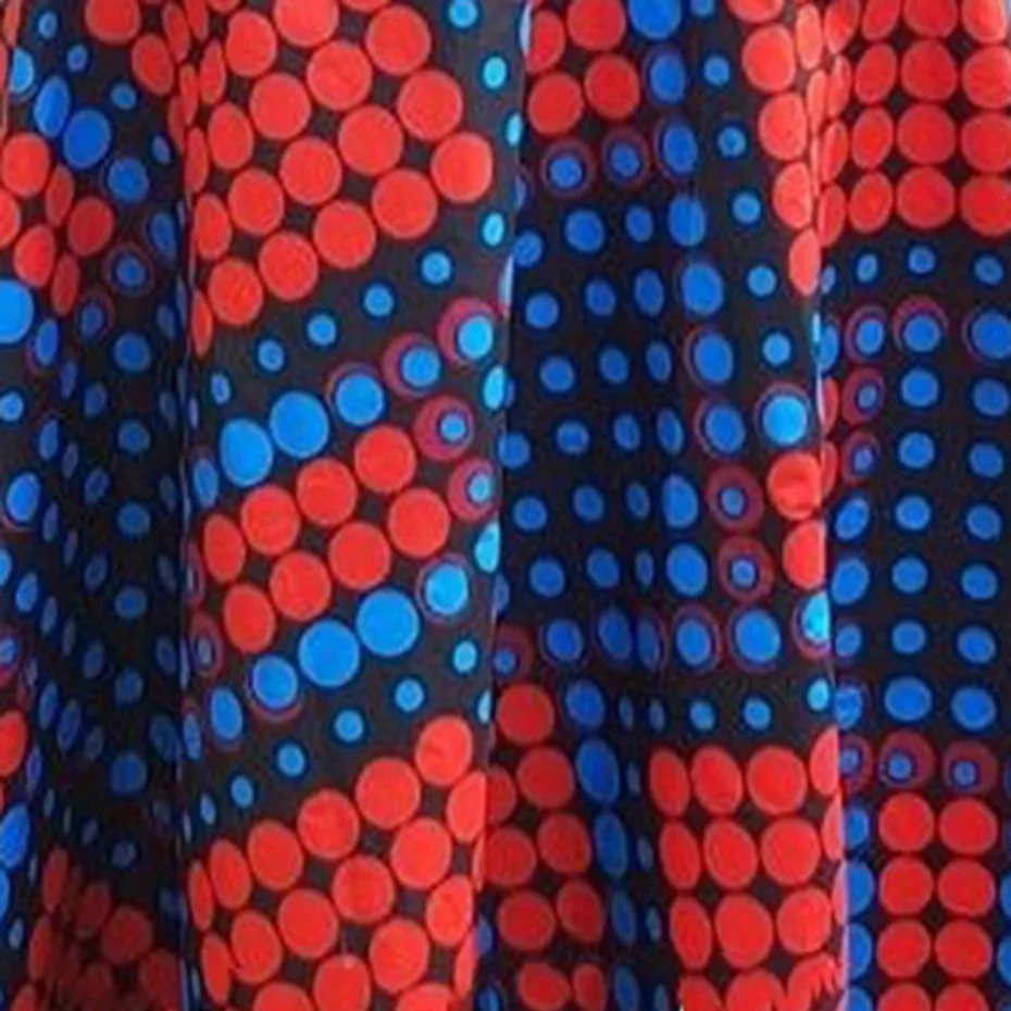 Clocolor винтажные платья в горошек длинное платье африканская одежда длинный рукав