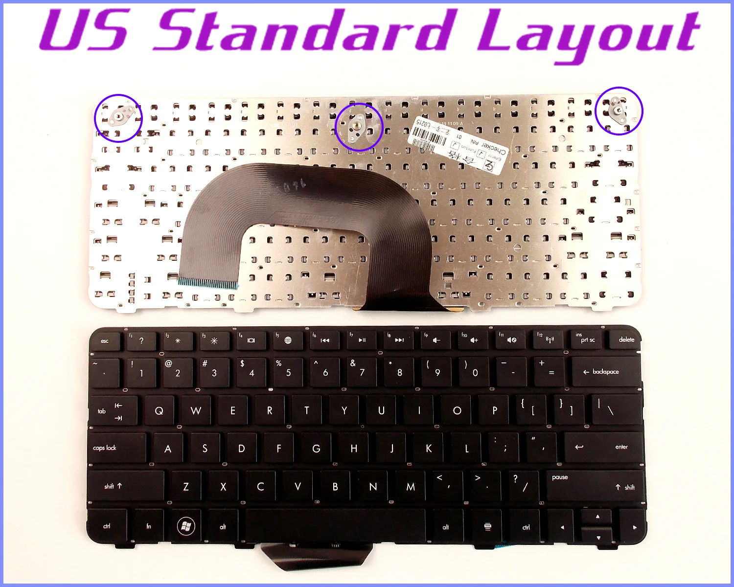 Клавиатура для ноутбука/ноутбука HP PAVILION новая раскладка США DM1-4100 DM1-4200 DM1z-4200 DM1-4122AU
