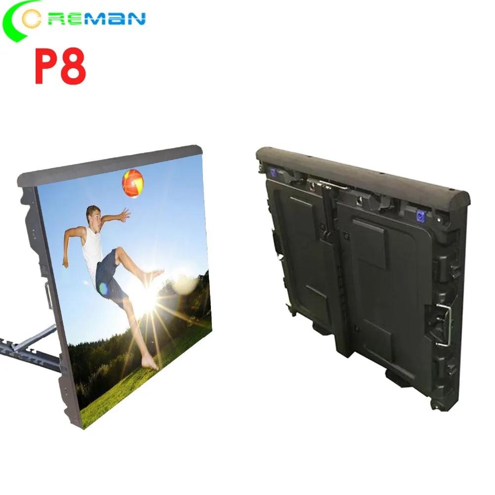 Для игры в футбол баскетбол светодиодный дисплей для рекламы на стадион 1024x768 мм