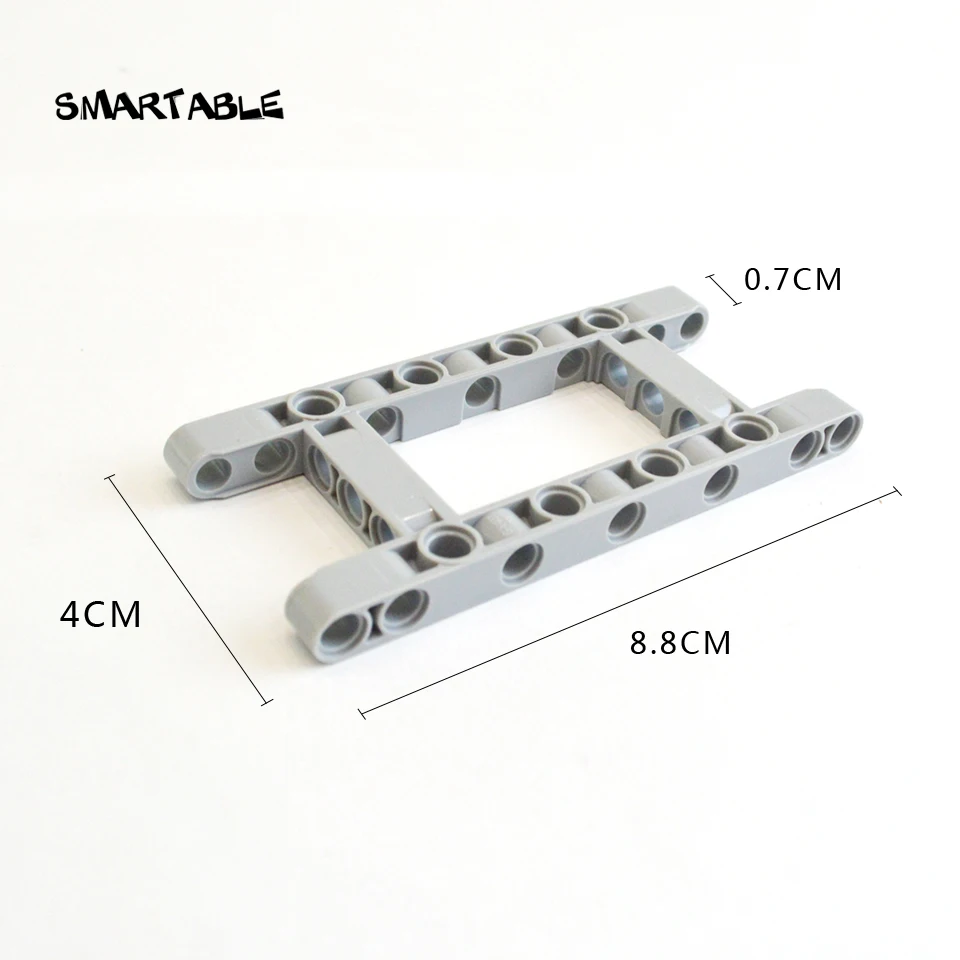 Smartable технические балки Liftarm 5x11 Arm Ring строительные блоки игрушки для MOC детали